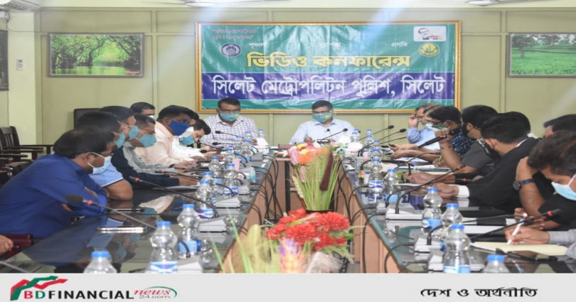 বাংলাদেশ ও সাউথ আফ্রিকা মহিলা দলের খেলা উপলক্ষ্যে সিলেট মেট্রোপলিটন পুলিশের মতবিনিময় সভা