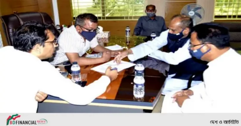 এমপি এনামুল হকের সাথে সওজ কর্মকর্তাদের মতবিনিময়