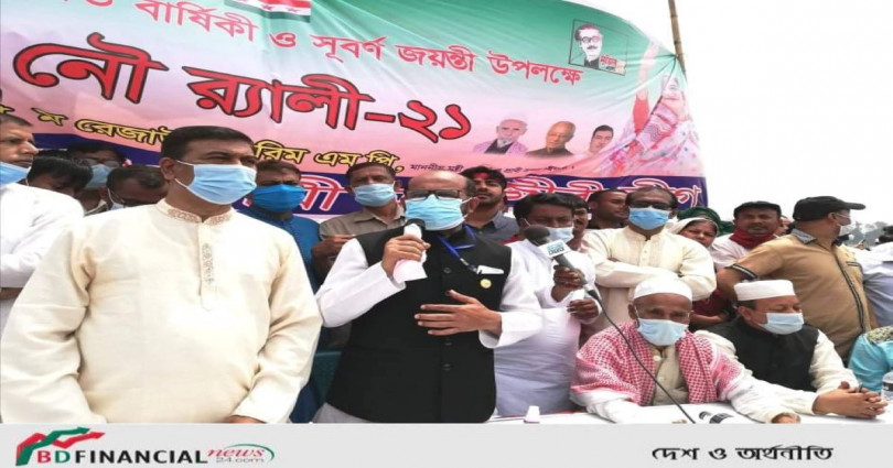 স্বাধীনতাবিরোধী প্রেতাত্বাদের এই বাংলাদেশে উত্থান ঘটতে দেওয়া হবে না : শ ম রেজাউল করিম