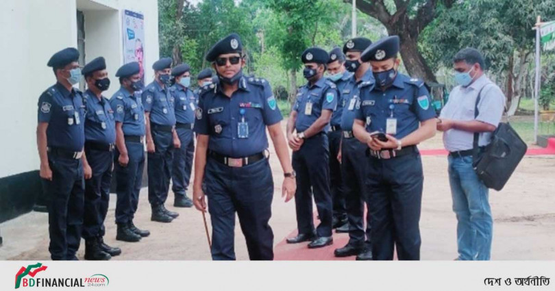 পুলিশের কার্যক্রমের প্রশংসায় সিলেট রেঞ্জের অতিরিক্ত ডিআইজি গিয়াস উদ্দিন