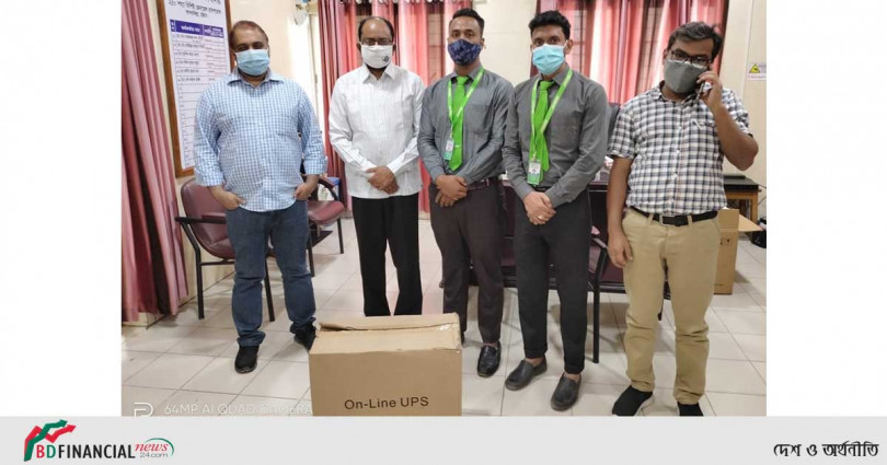 চট্টগ্রাম জেনারেল হাসপাতালে উচ্চক্ষমতা সম্পন্ন ৪ টি অনলাইন ইউপিএস দিয়েছে মিনিস্টার গ্রুপ