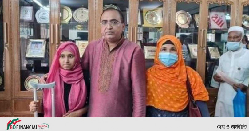 ক্যান্সার আক্রান্ত জিসা'র চিকিৎসার দায়িত্ব নিলেন আলী আজম মুকুল এমপি