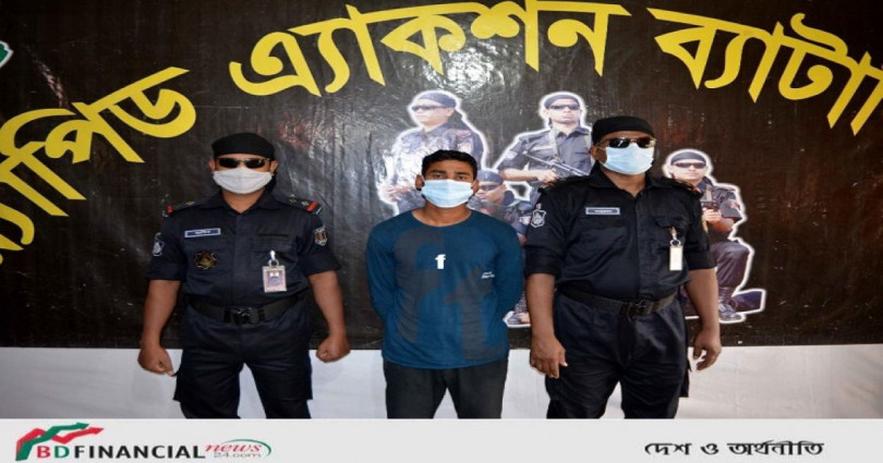 স্ত্রী ও সন্তানকে খুনের ঘটনায় স্বামীকে গ্রেফতার করেছে র্যাব-১