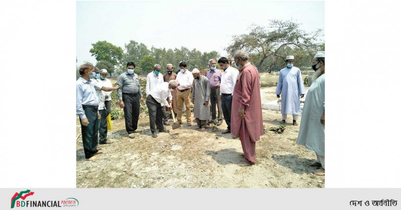 আটোয়ারীর বদ্ধভূমিতে স্মৃতিস্তম্ভ নির্মাণ কাজের উদ্বোধন