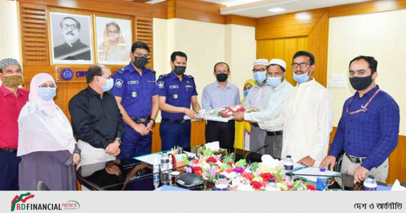 রংপুর পুলিশ লাইন্স স্কুল এন্ড কলেজ এর পরিচালনা পর্ষদের বিশেষ সভায় সভাপতিত্ব করলেন বিপ্লব কুমার সরকার