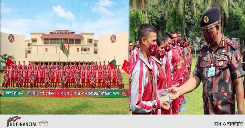 বিজয়ীদের মাঝে পুরস্কার বিতরণ করলেন বিজিবি’র মহাপরিচালক
