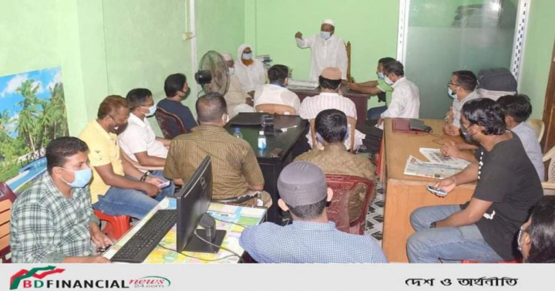 দৈনিক আজকের ভোলার প্রতিষ্ঠাবার্ষিকী উপলক্ষে দোয়া মাহফিল অনুষ্ঠিত