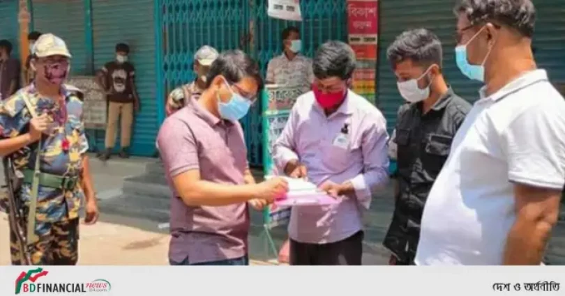 সর্বাত্মক লকডাউন ও স্বাস্থ্যবিধি নিশ্চিতে কঠোর অবস্থানে ফরিদপুর জেলা প্রশাসন