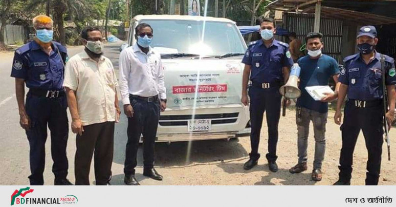 পাবনায় বাজারে ভোক্তার অভিযান অনিয়মে জরিমানা