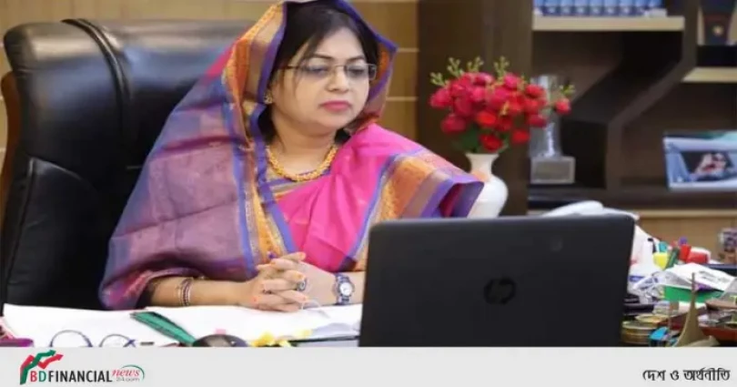 জুম কনফারেন্সের মাধ্যমে বেশ কয়েকটি গুরুত্বপূর্ণ সভায় সভাপতিত্ব করলেন সৈয়দা ফারহানা কাউনাইন