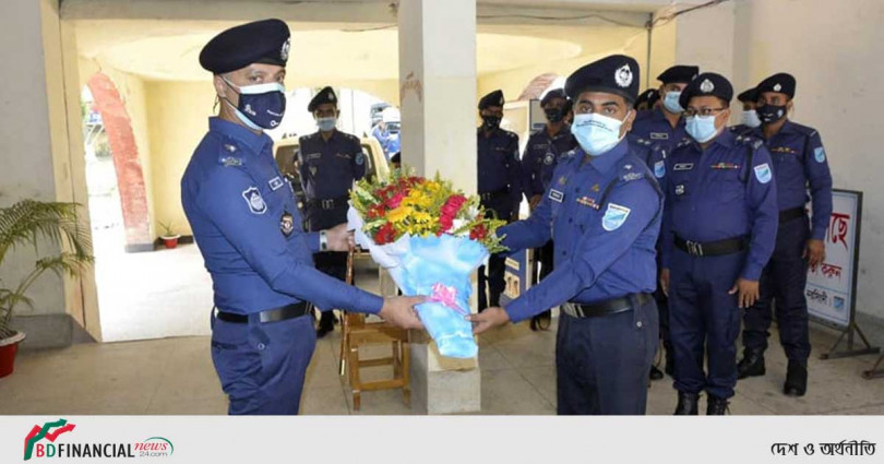 বার্ষিক পরিদর্শনে বেলাব থানায় নরসিংদীর পুলিশ সুপার
