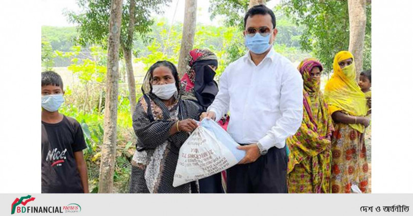 পিরোজপুরে প্রধানমন্ত্রী শেখ হাসিনা'র খাদ্য সহায়তা