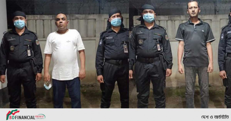 রাজধানীতে মাদক জব্দ, র্যাব-২ এর হাতে আটক ২