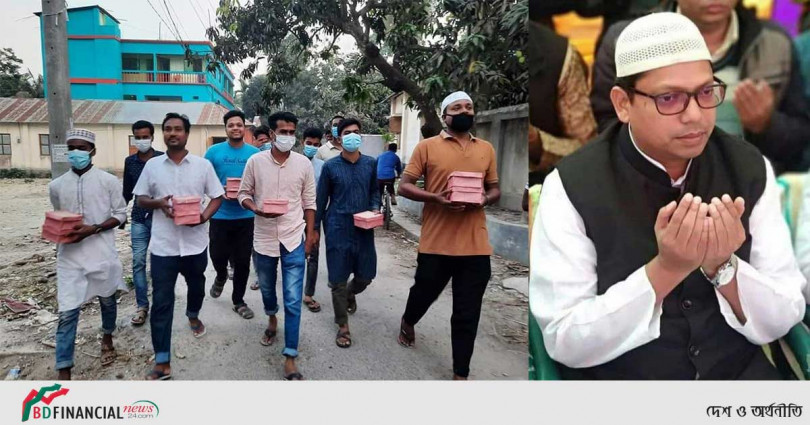 সিংড়া পৌরসভার ১ নং ওয়ার্ডে ইফতারি পৌঁছে দেয়ার ব্যবস্থা করলেন জুনাইদ আহমেদ পলক