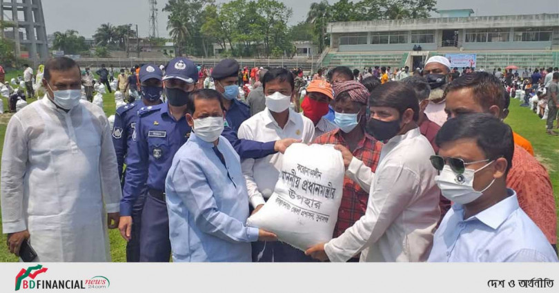 প্রধানমন্ত্রীর উপহার পেলো সুনামগঞ্জের ৭৫০ কর্মহীন পরিবার