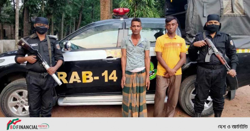 ভৈরবে ইয়াবাসহ ২ মাদক কারবারিকে গ্রেপ্তার করেছে র‌্যাব-১৪