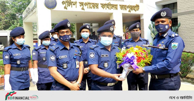 জয়পুরহাট জেলা পুলিশের বিশেষ কল্যাণ সভায় রাজশাহী রেঞ্জ ডিআইজি