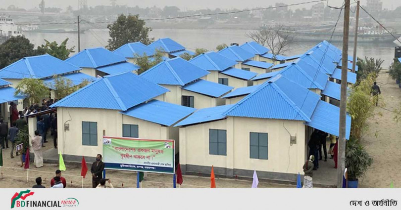বাড়ি পাচ্ছে আরও সাড়ে ৫৩ হাজার গৃহহীন পরিবার