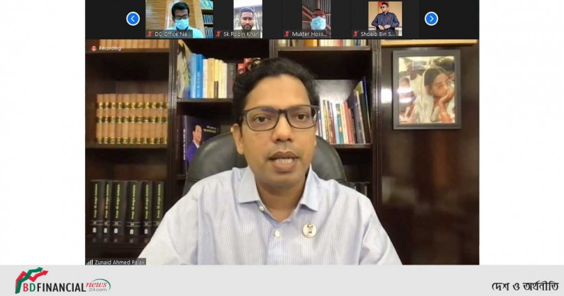নাটোরে  জিন এক্সপার্ট মেশিনের মাধ্যমে করোনা নমুনা পরীক্ষা কার্যক্রম উদ্বোধন করলেন আইসিটি প্রতিমন্ত্রী পলক