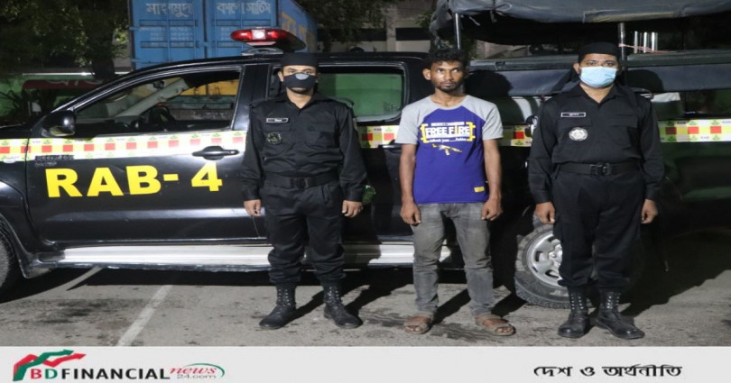 ১৬১০০ ইয়াবাসহ মাদক কারবারিকে গ্রেফতার করেছে র‌্যাব-৪