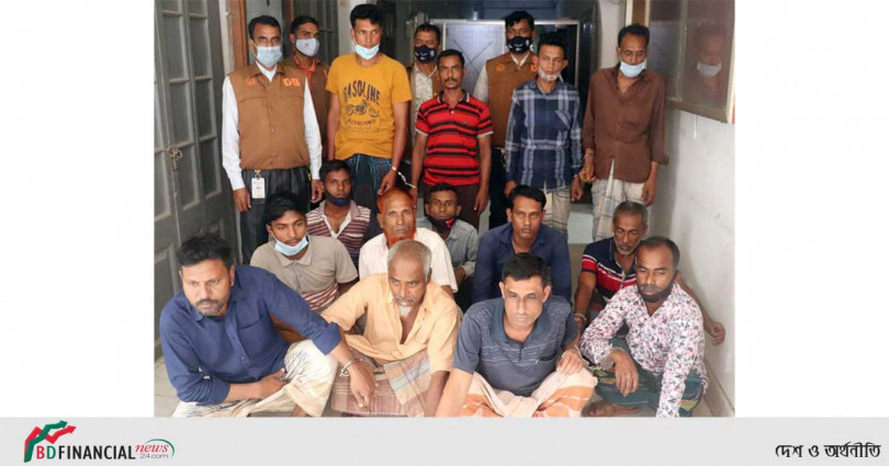 ময়মনসিংহে ১৪ জুয়ারি আটক
