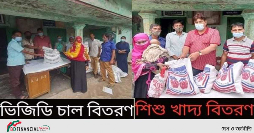 আনোয়ারায় সদর ইউনিয়নে ভিজিডি কার্ডের চাউল এবং শিশু খাদ্য বিতরণ