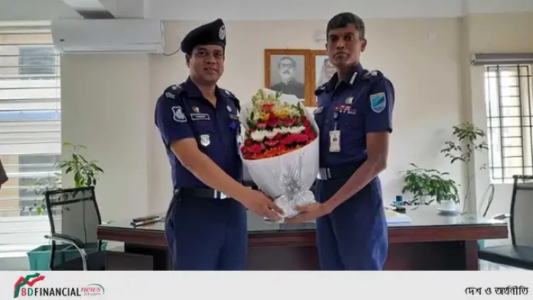 ফরিদপুরে নতুন পুলিশ সুপারের যোগদান