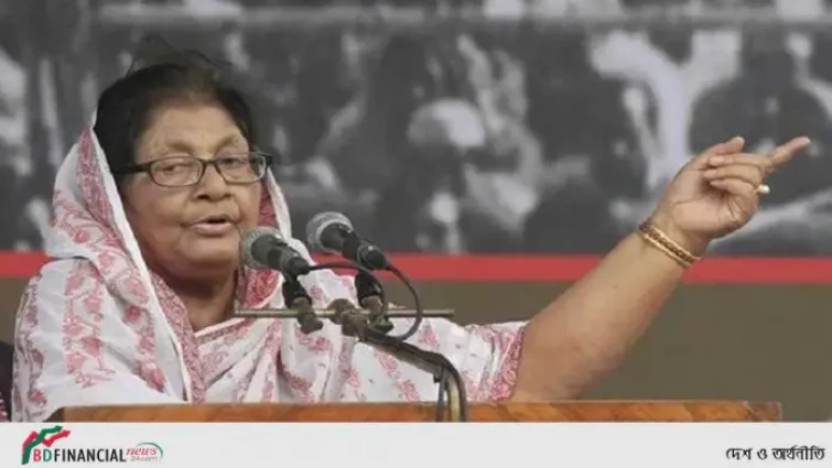 বরেণ্য রাজনীতিবিদ সাজেদা চৌধুরীর বর্ণাঢ্য জীবন