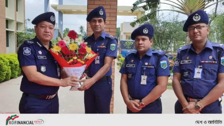 অ্যাডিশনাল ডিআইজি রাজশাহী রেঞ্জ কর্তৃক পুলিশ অফিস হিসাব শাখার পরিদর্শন