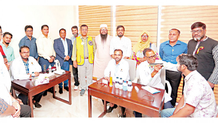 জিপিএইচ ইস্পাতে লায়নসের চক্ষু শিবির