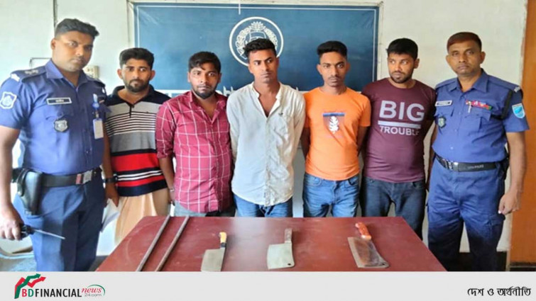 টাঙ্গাইলে ডাকাতির প্রস্তুতিকালে ৫ ডাকাত গ্রেফতার
