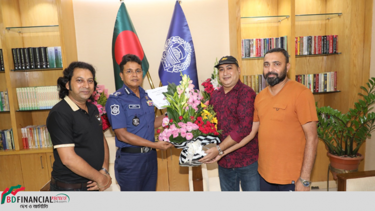 অতিরিক্ত আইজিপি হিসেবে পদন্নোতি পাওয়ায় হাবিবুর রহমানকে শুভেচ্ছা