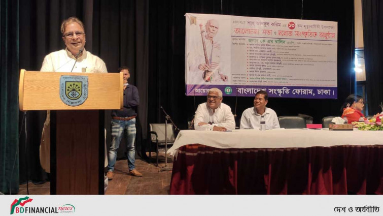 শাহ আবদুল করিম আ.লীগের পদে ছিলেন : সংস্কৃতি প্রতিমন্ত্রী