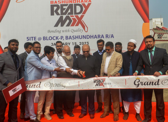 বসুন্ধরা রেডিমিক্সের তৃতীয় প্লান্টের উদ্বোধন