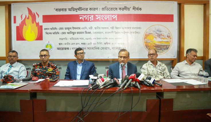 অগ্নিদুর্ঘটনা রোধে বিভিন্ন সংস্থার সমন্বয়ের সাথে নাগরিক সচেতনতা জরুরী - স্থানীয় সরকার মন্ত্রী