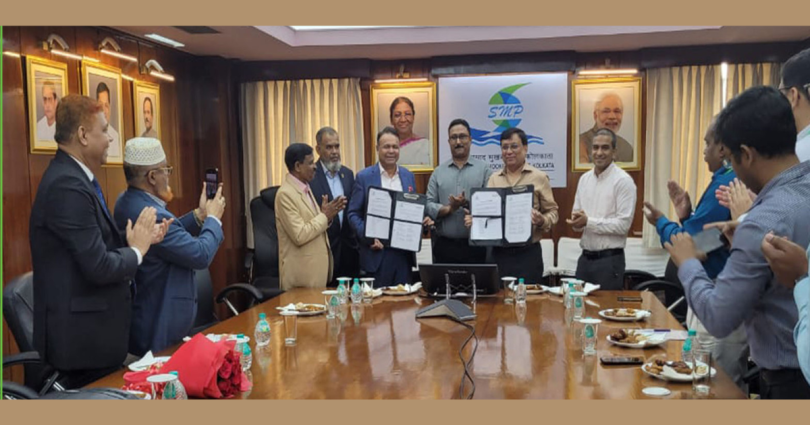 সাইফ পাওয়ারটেকের সঙ্গে কলকাতা বন্দরের সমঝোতা চুক্তি স্বাক্ষর