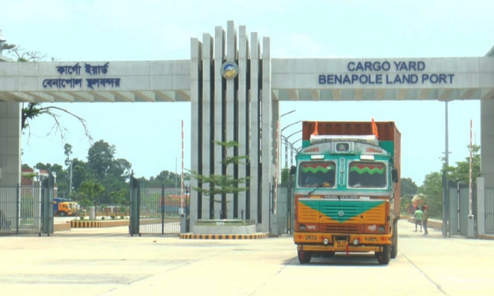 বেনাপোলে আমদানি-রপ্তানিতে ধস