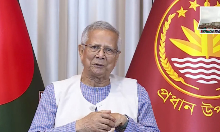 ডলারের বিপরীতে টাকার মান বাড়ছে : প্রধান উপদেষ্টা