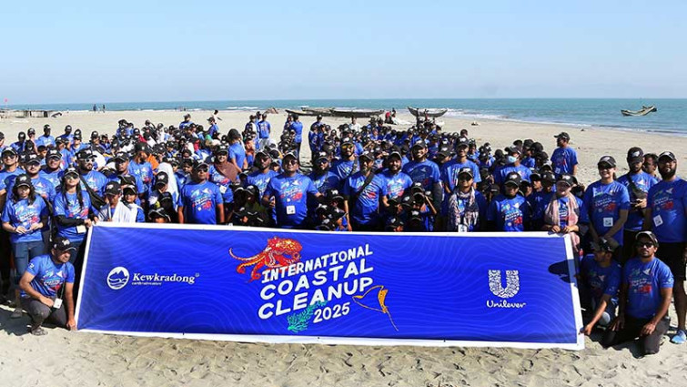 ইউনিলিভার ও কেওক্রাডং বাংলাদেশের উদ্যোগে সেন্ট মার্টিনে কোস্টাল ক্লিনআপ