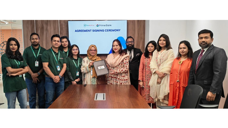প্রাইম ব্যাংক ও প্ল্যান মেডি ট্রিপ লিমিটেডের মধ্যে চুক্তি স্বাক্ষর